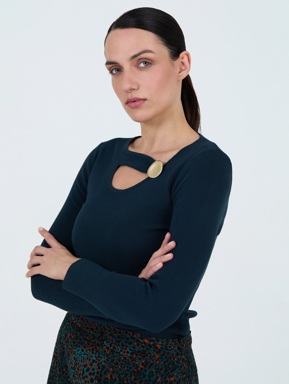 Asymetrischer Pulli