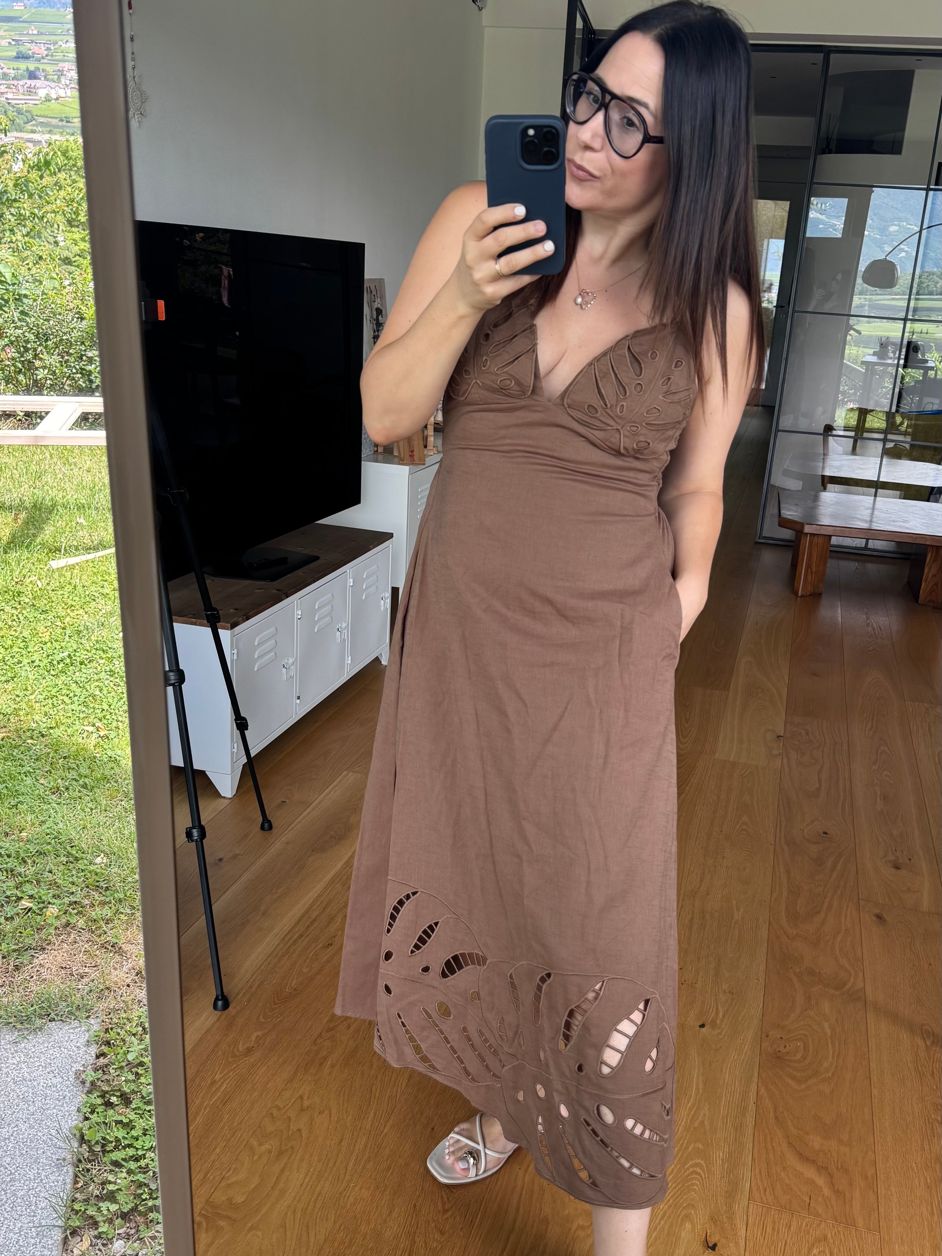 Kleid Monstera
