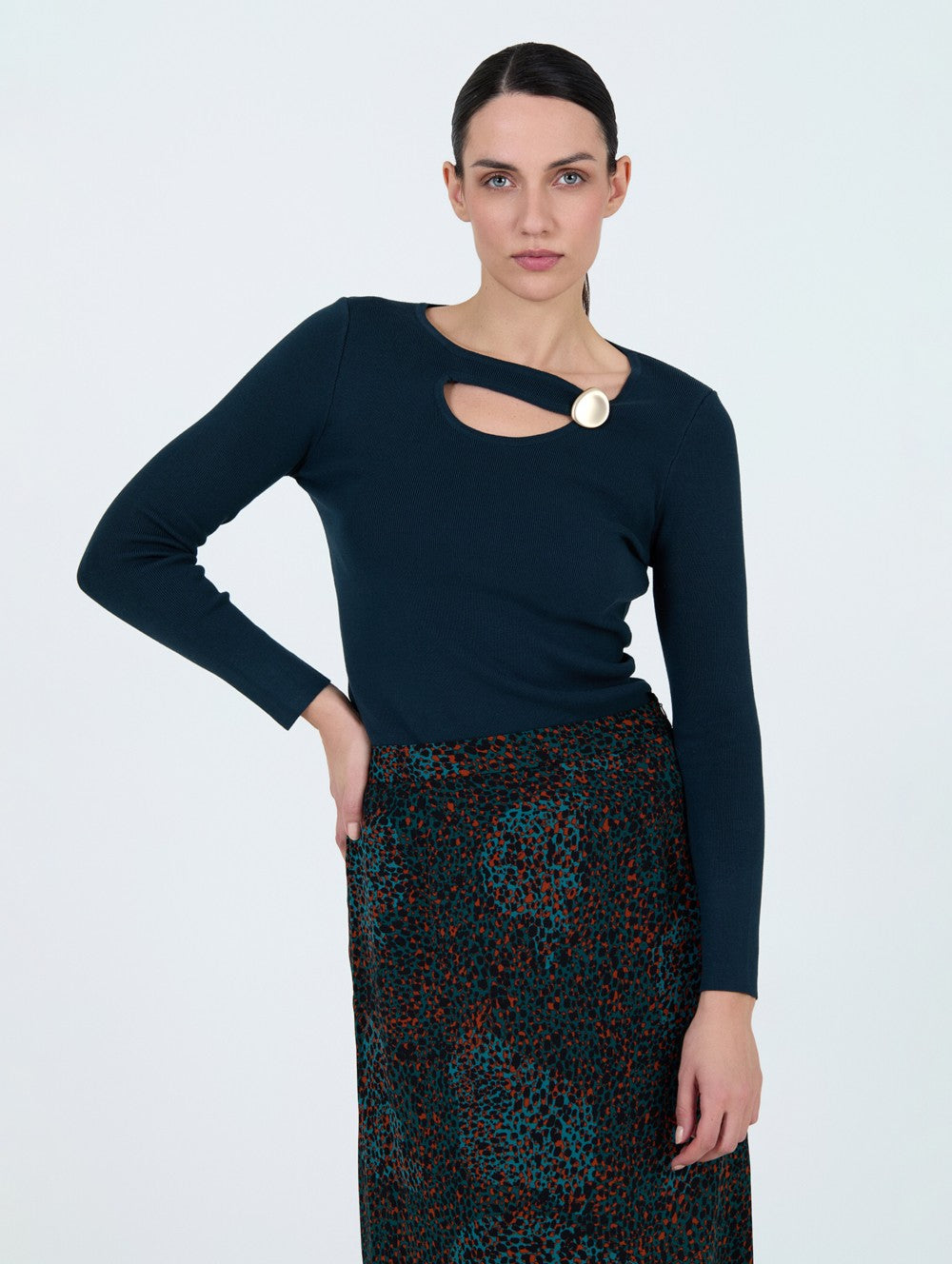 Asymetrischer Pulli