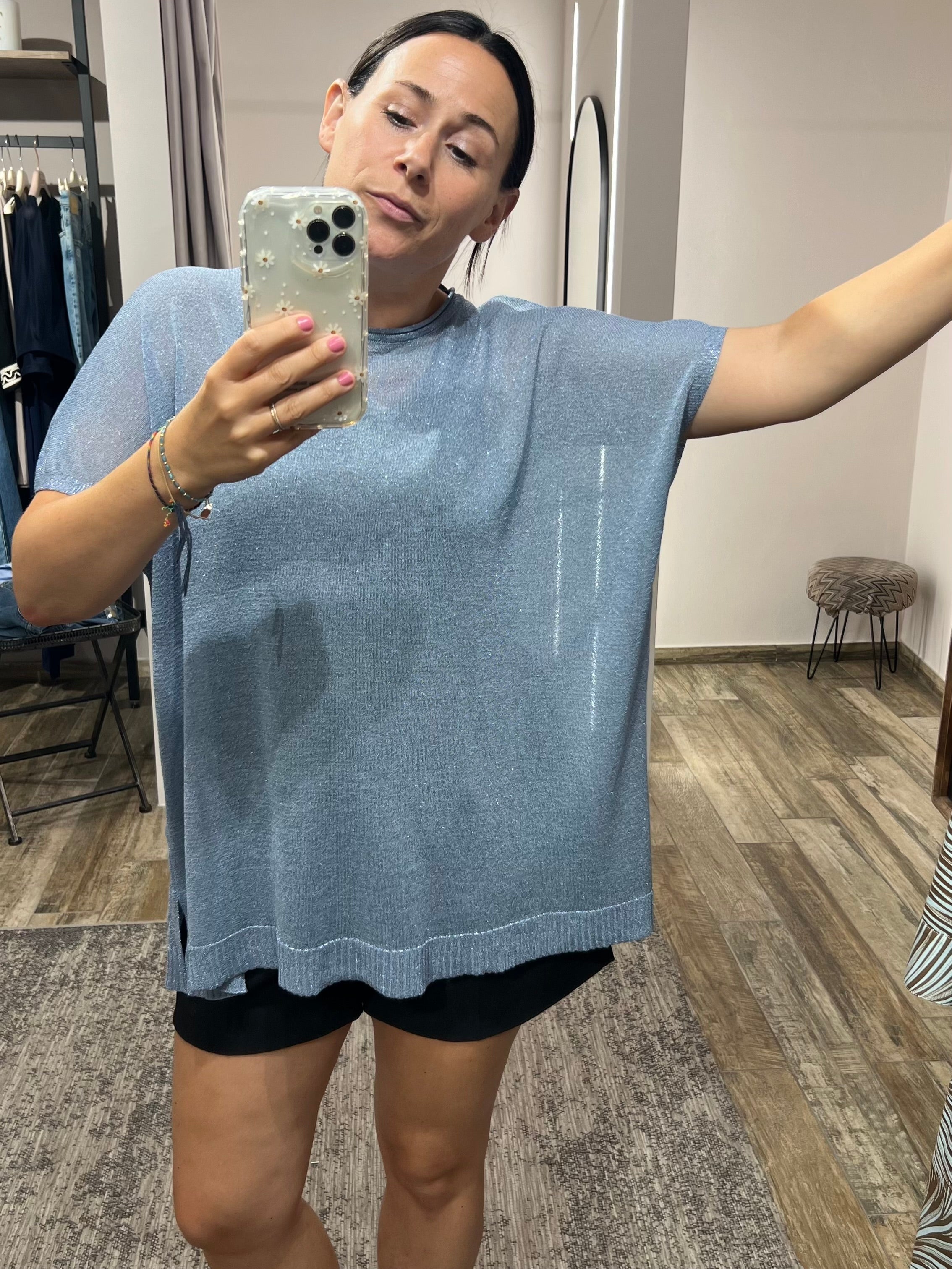 Oversized T-shirt Glitter