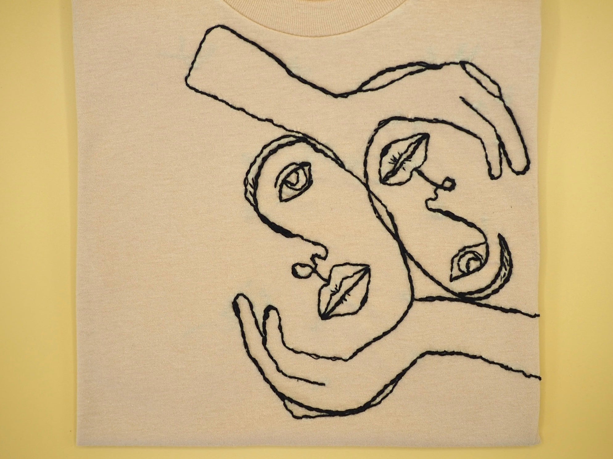 FACES BEIGE Tshirt