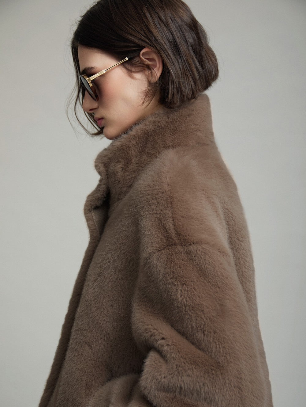 Faux-Fur Jacke
