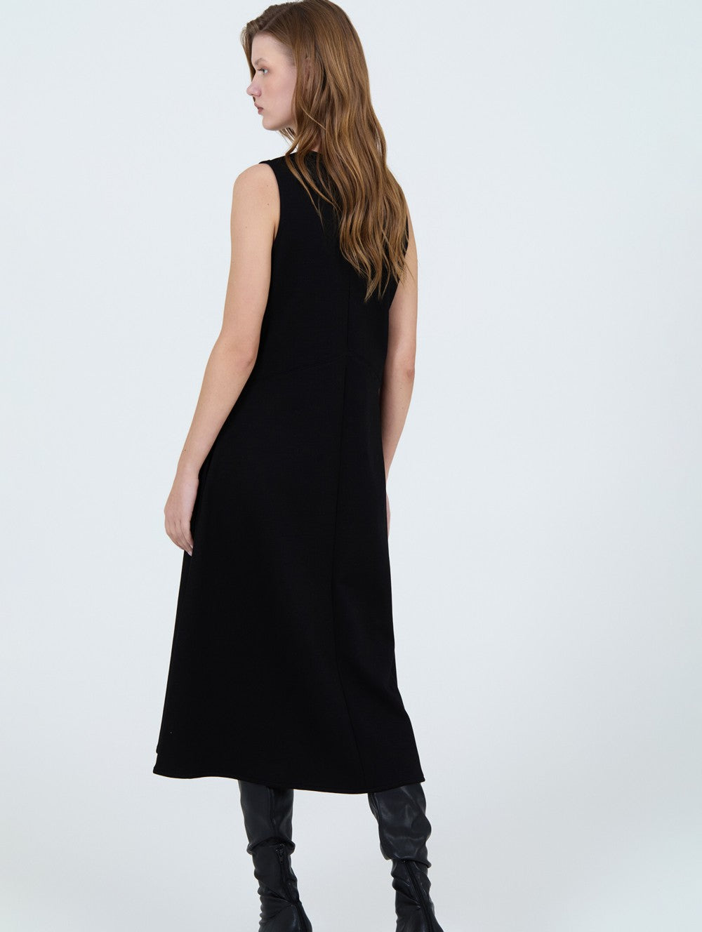 Midikleid ohne Ärmel