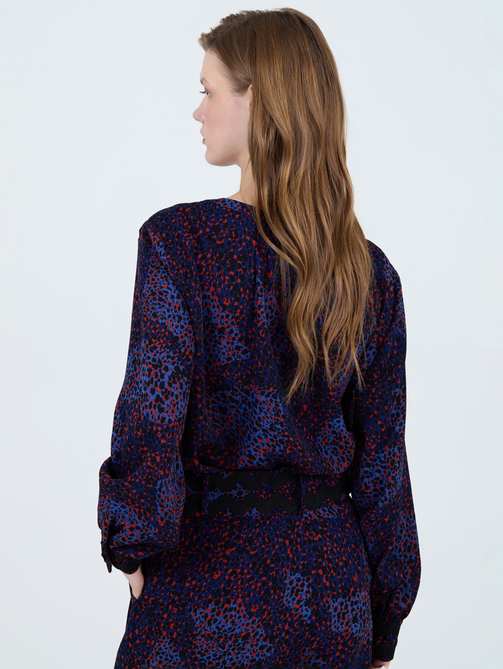 Bluse mit Print