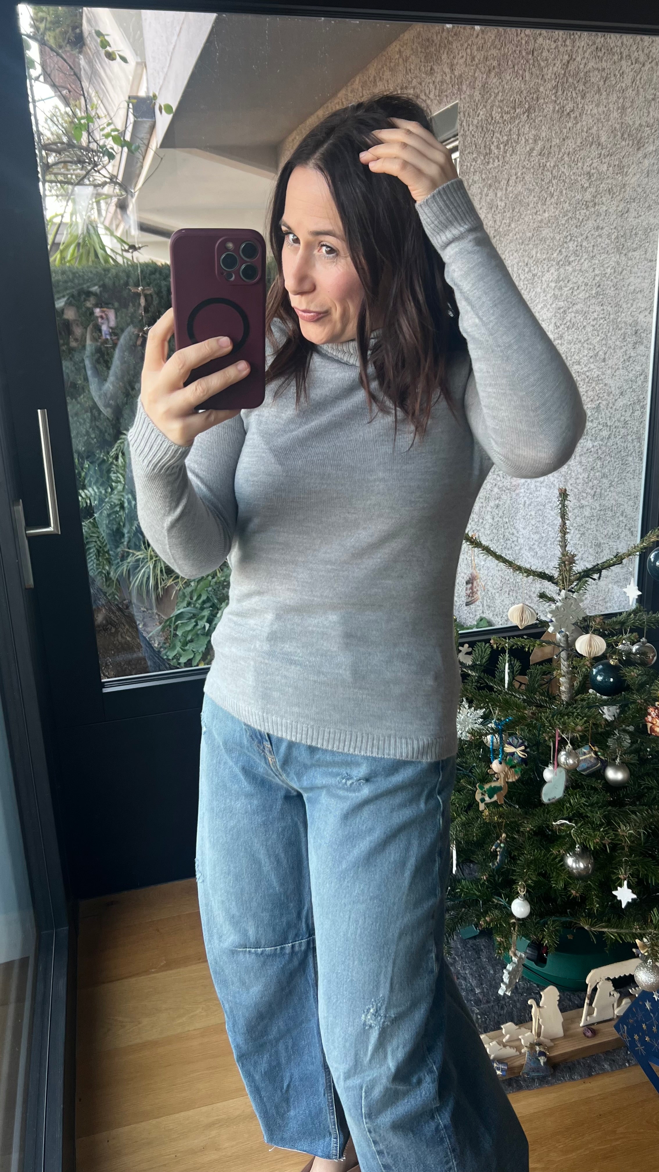 Dolcevita Merino Grau