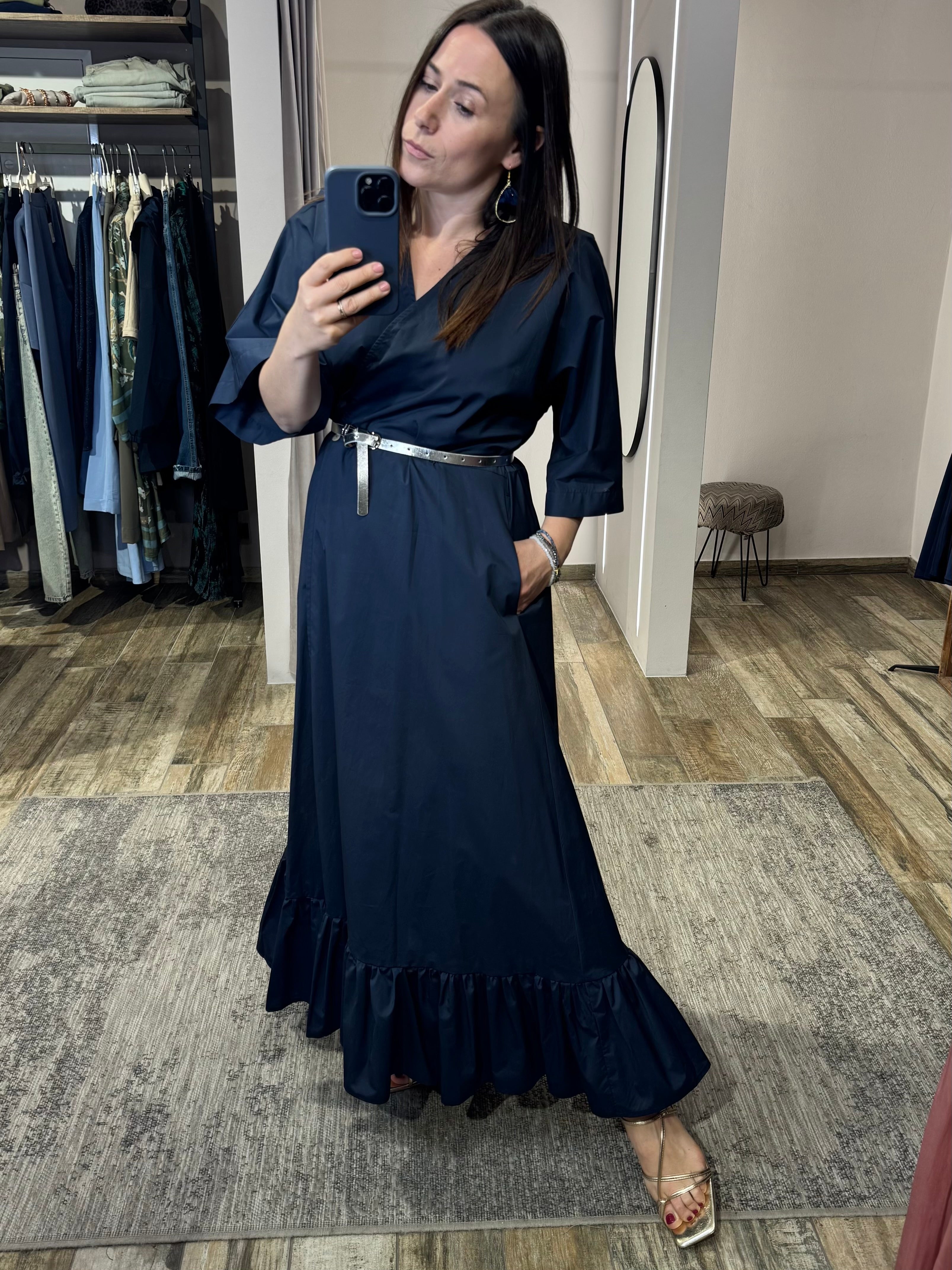 Popelin Kleid