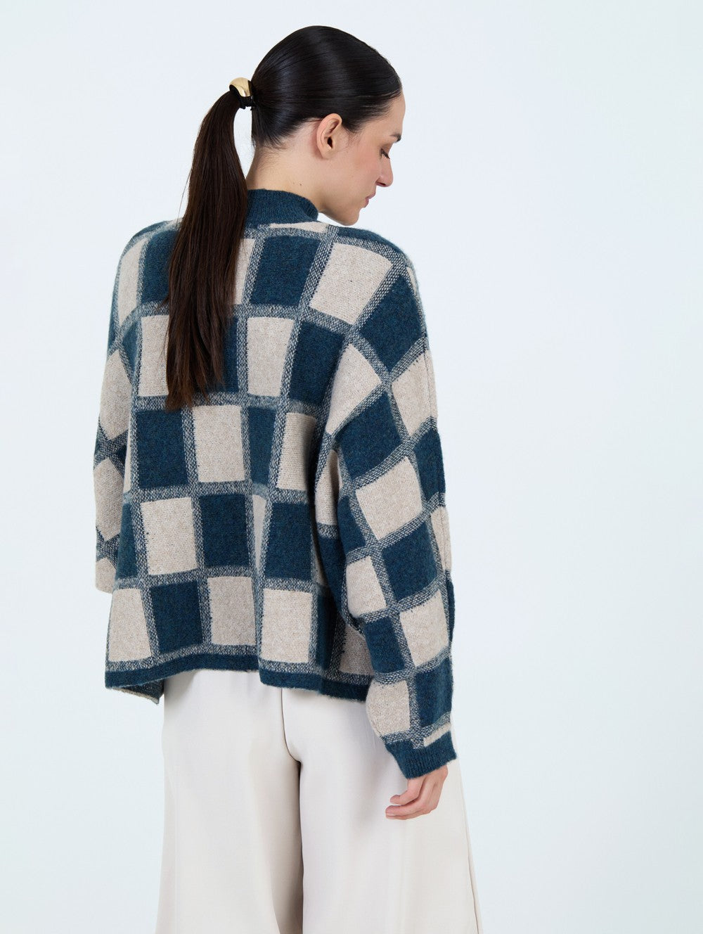 Pullover mit Karomuster