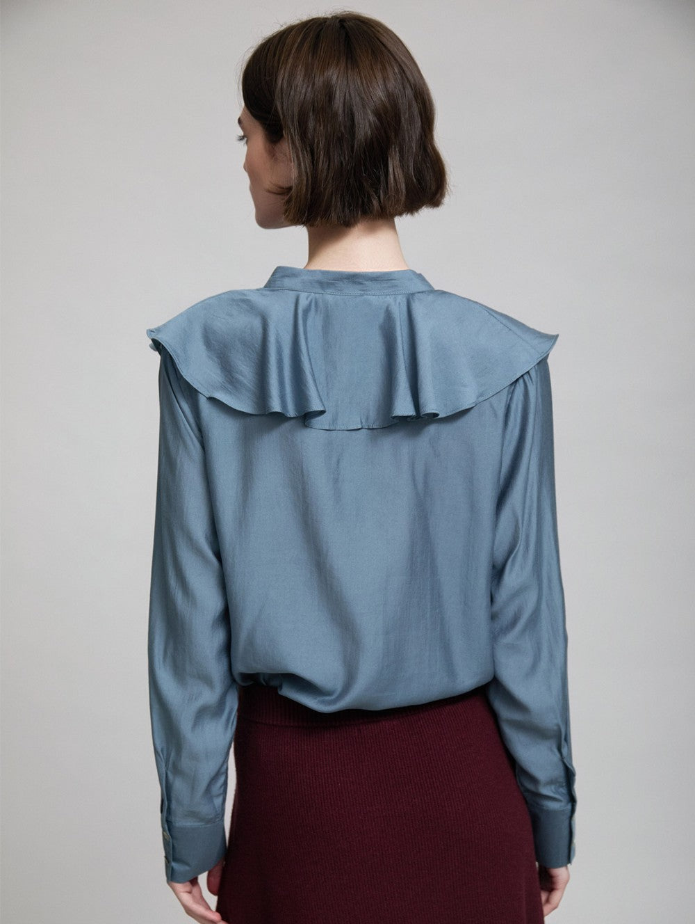 Rüschen bluse