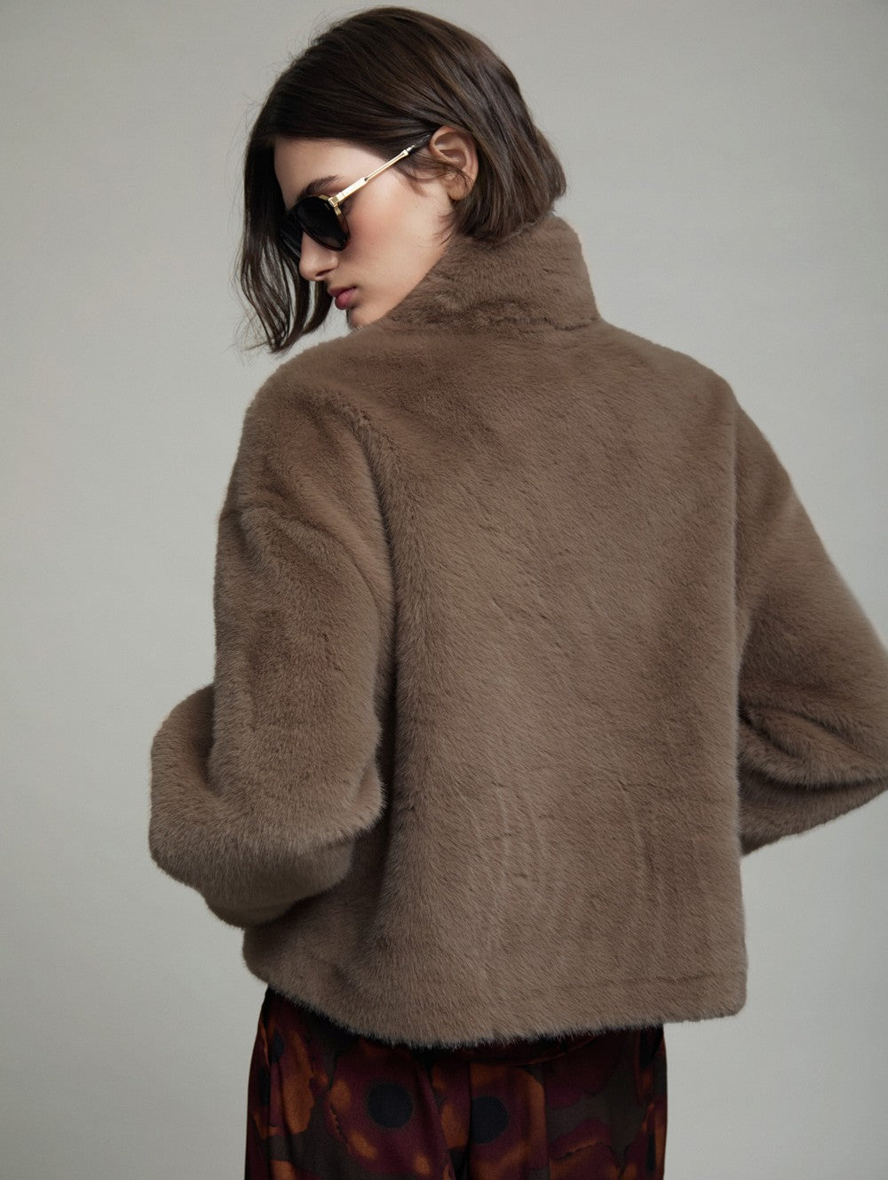 Faux-Fur Jacke