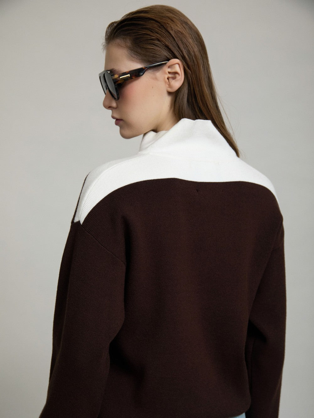 Two-Tone Pullover