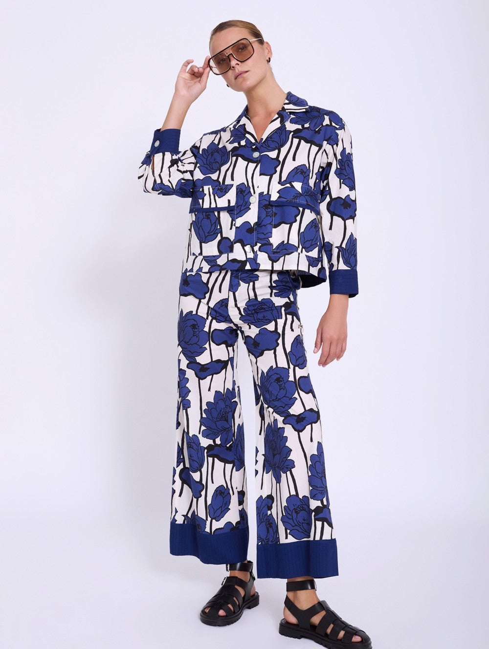 Pantalone florale
