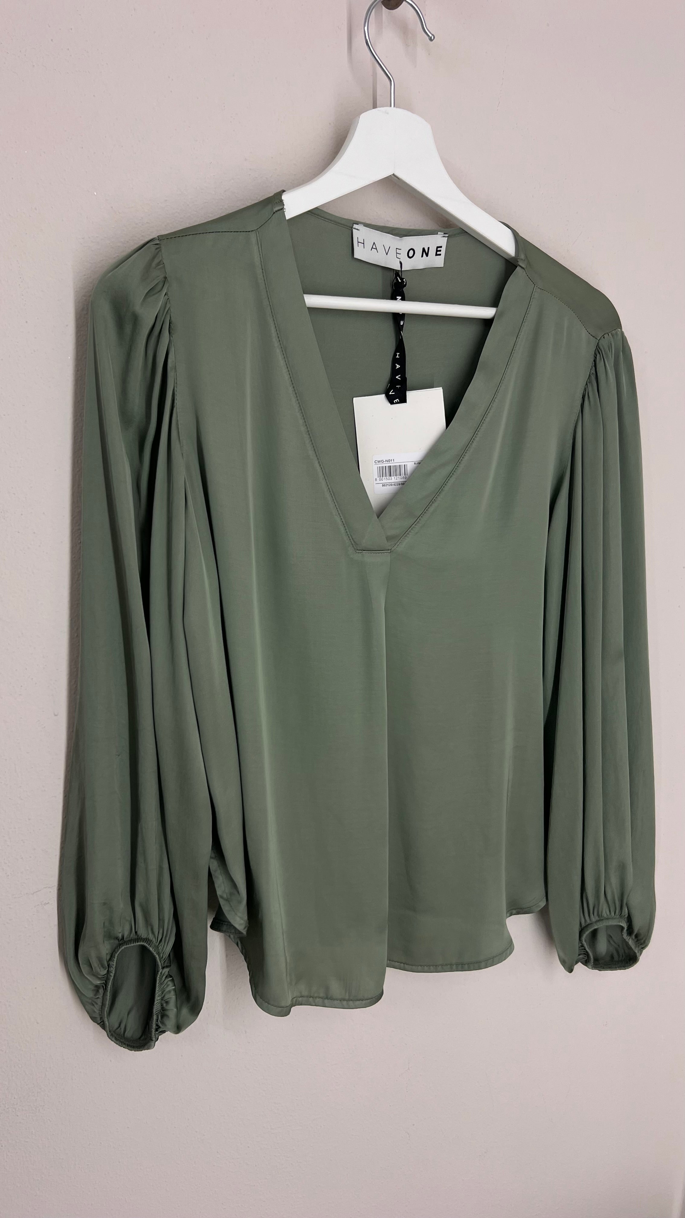 Satin Bluse