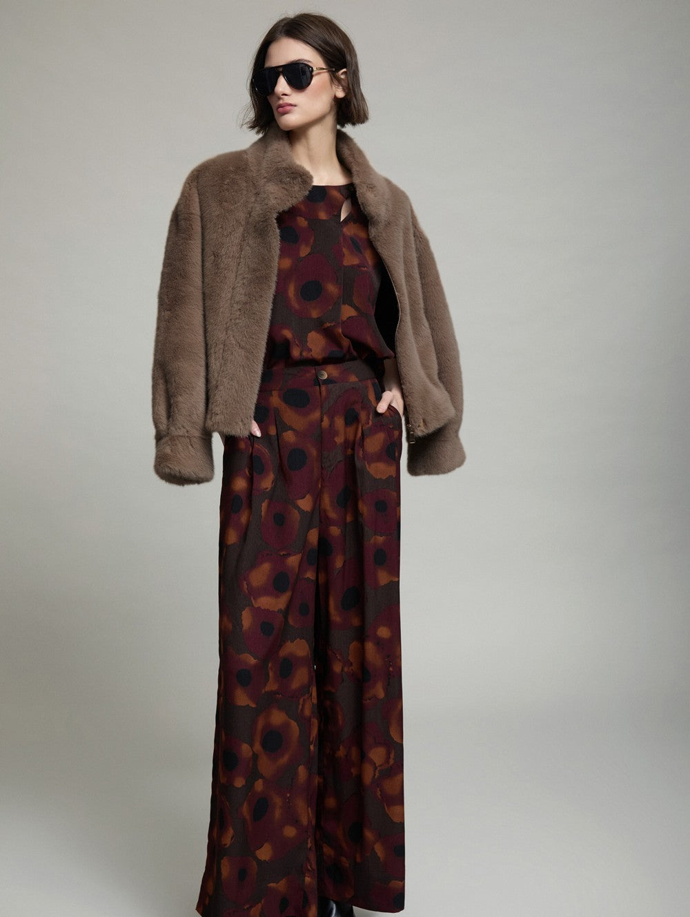 Faux-Fur Jacke