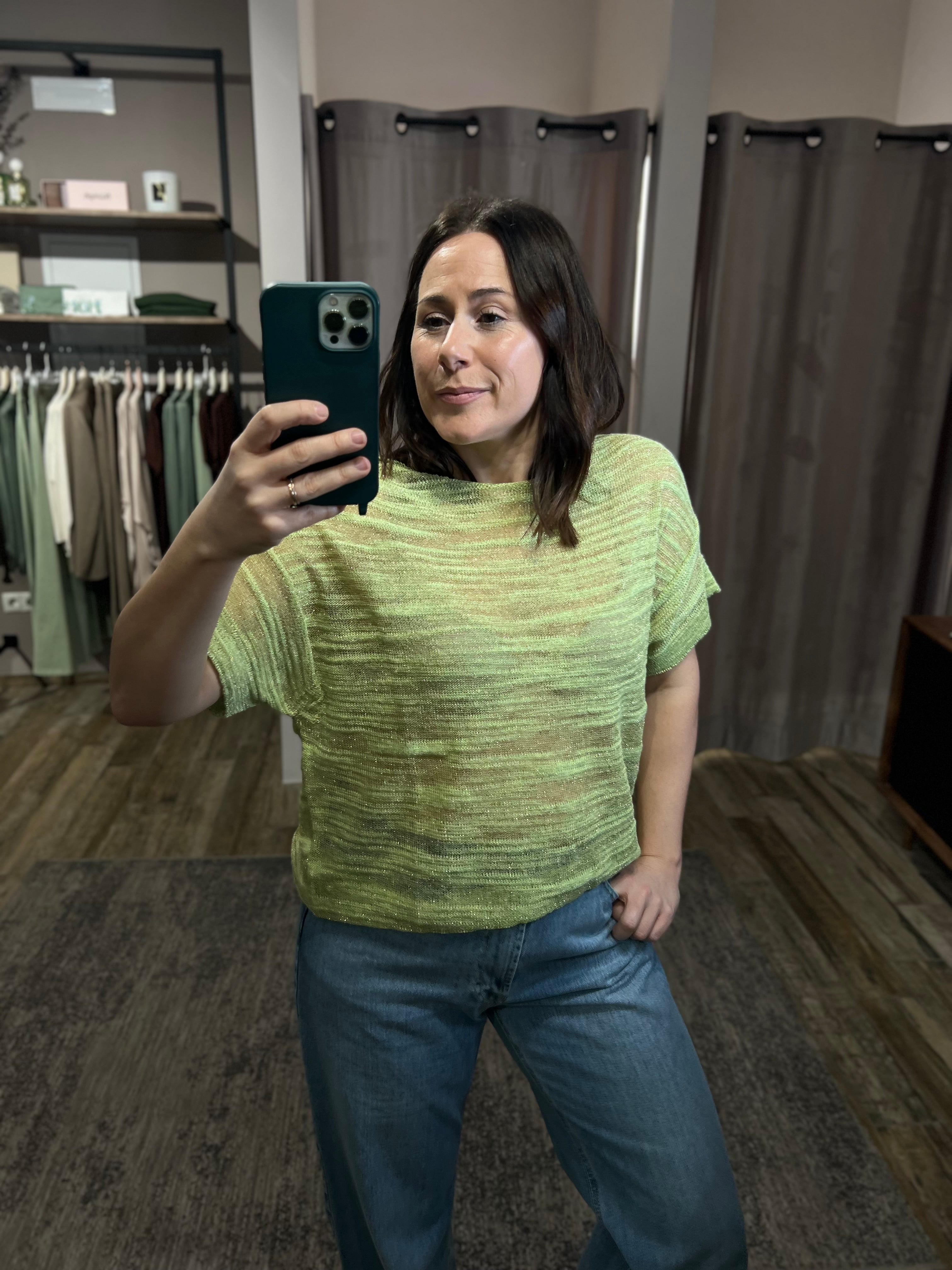 Maglia con Glitter