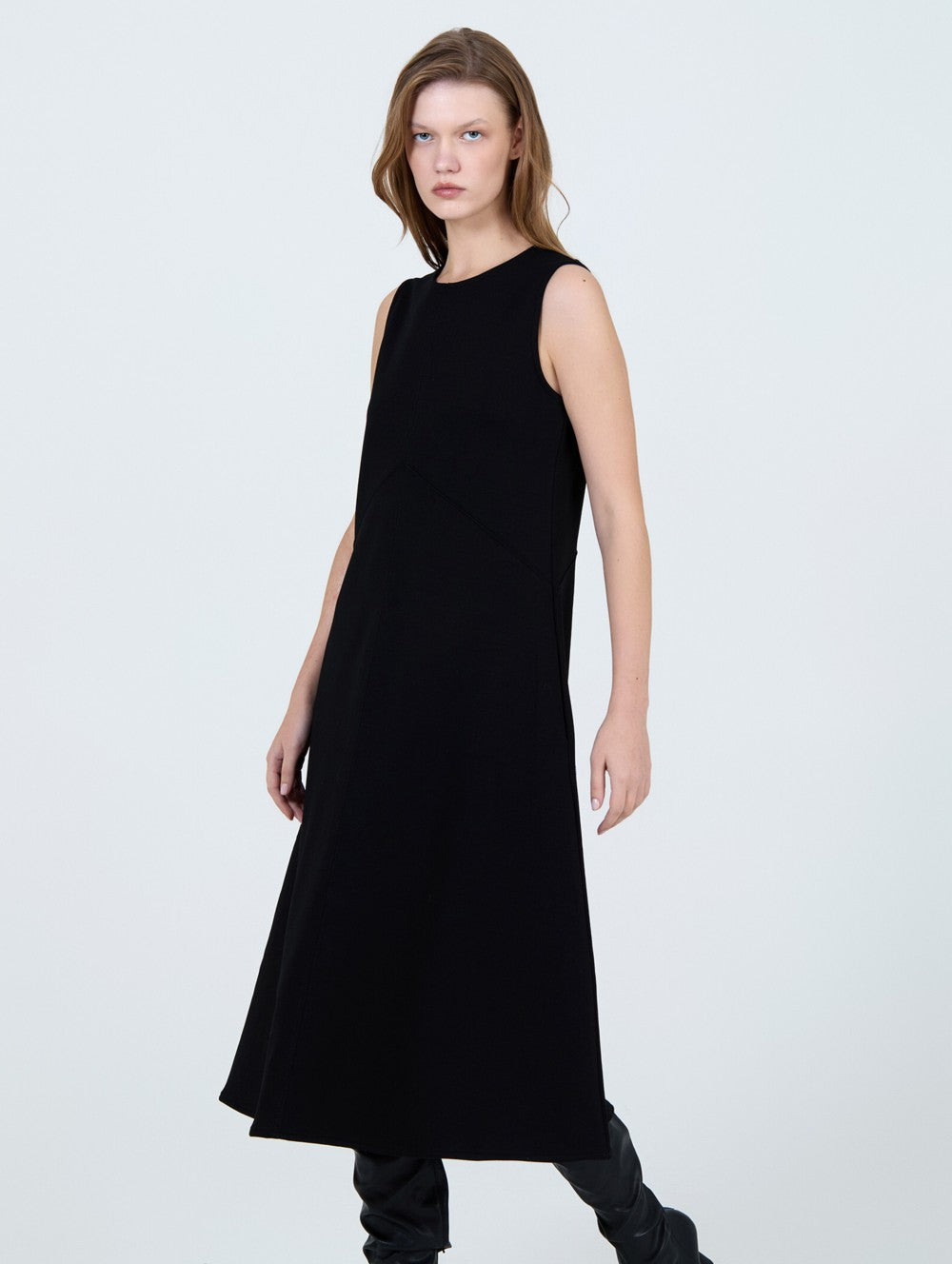 Midikleid ohne Ärmel