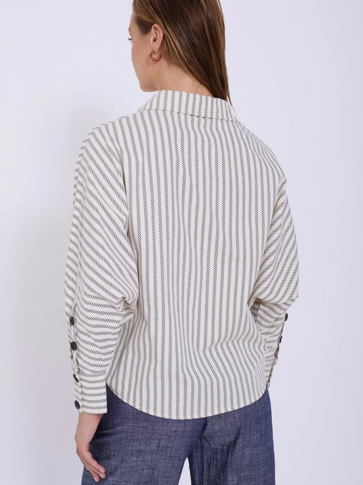 Camicia stampata a righe