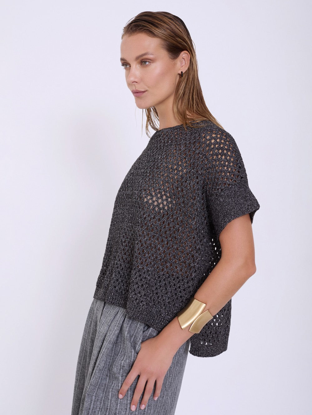 Netzstrick Shirt