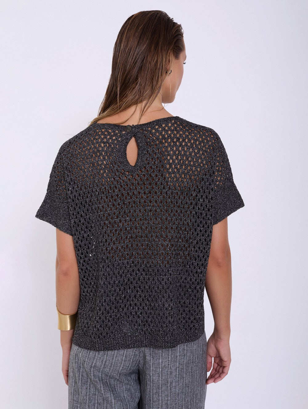 Netzstrick Shirt