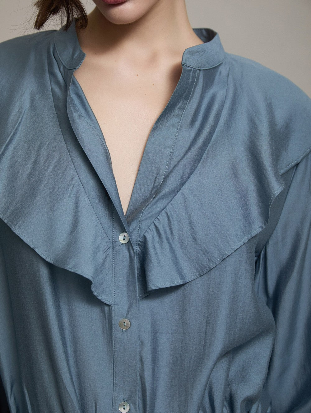 Rüschen bluse