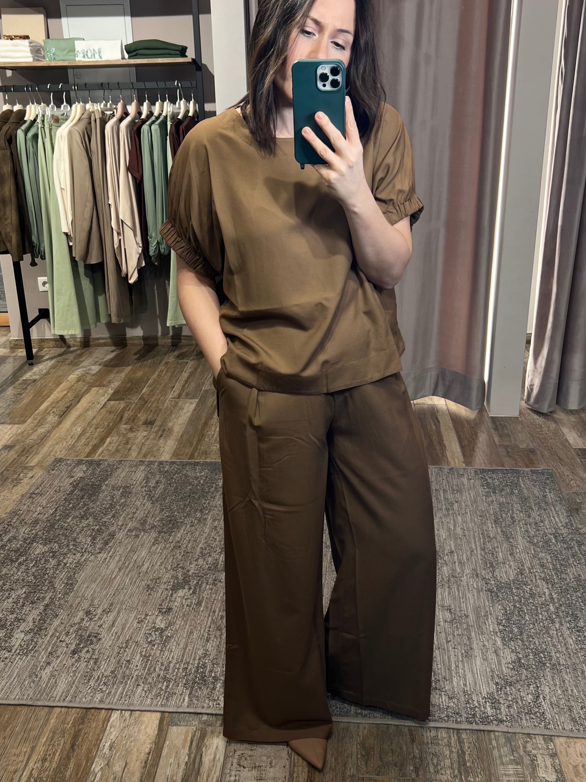 Blusa con elastico