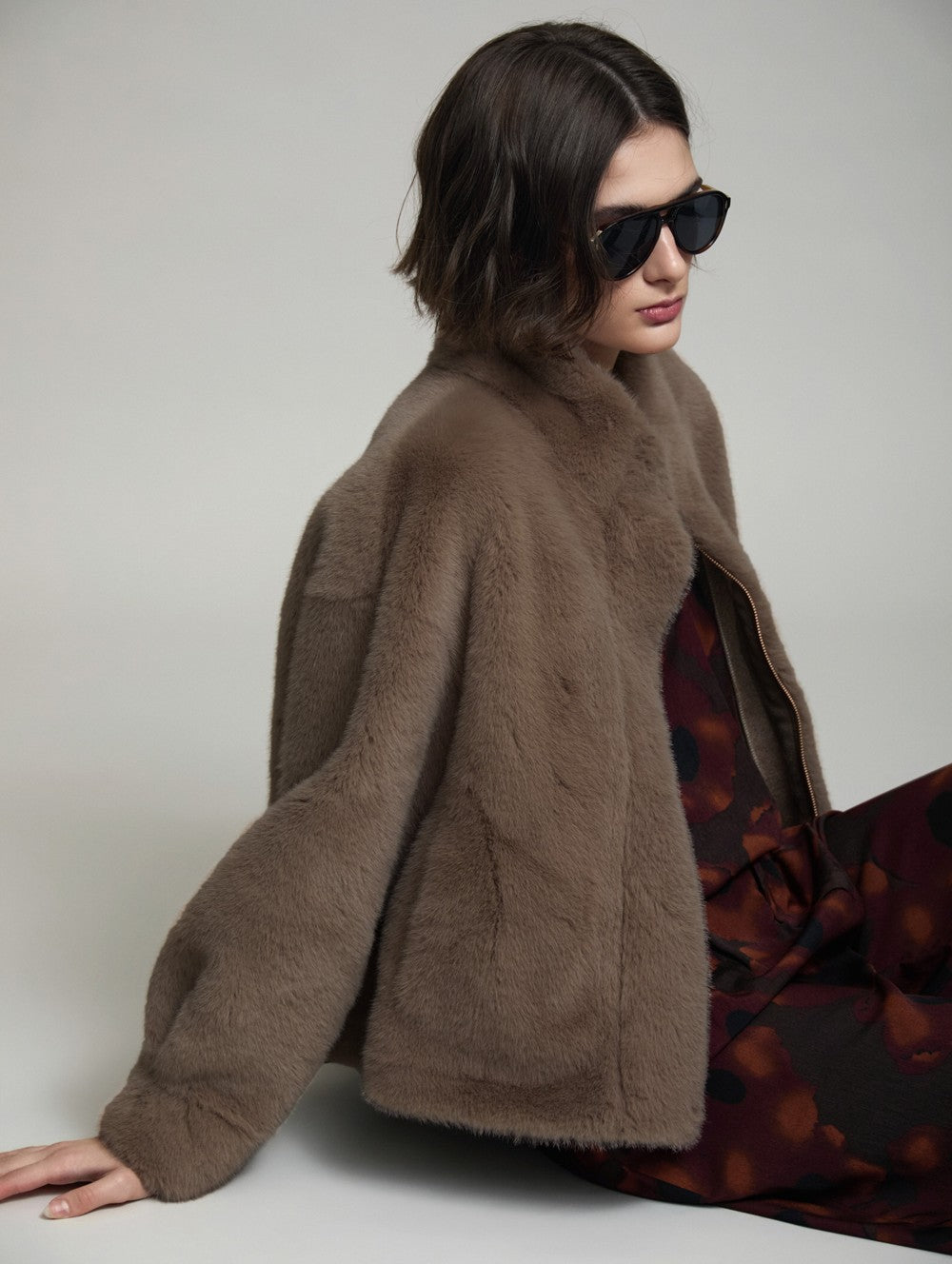 Faux-Fur Jacke