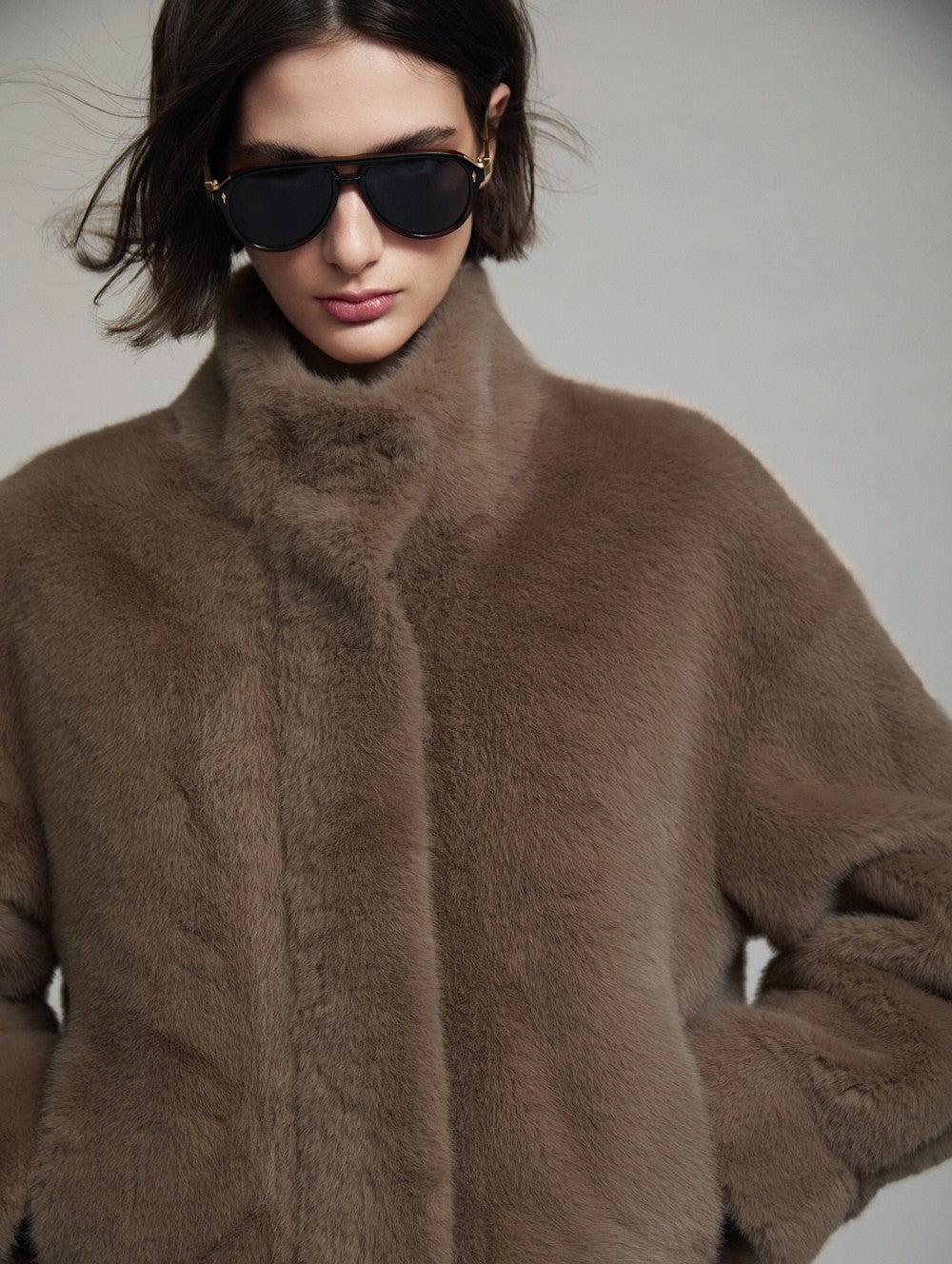 Faux-Fur Jacke