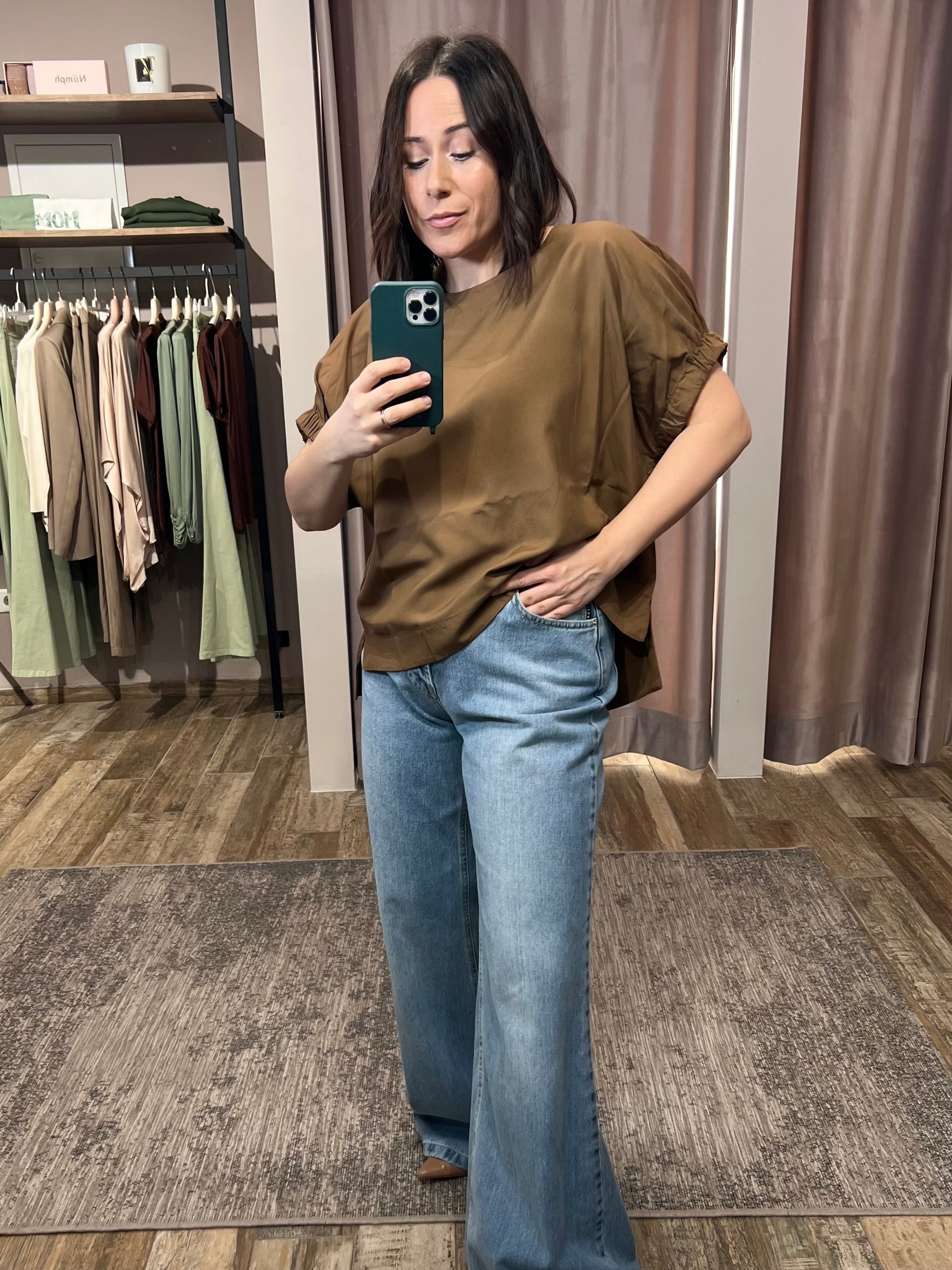 Blusa con elastico