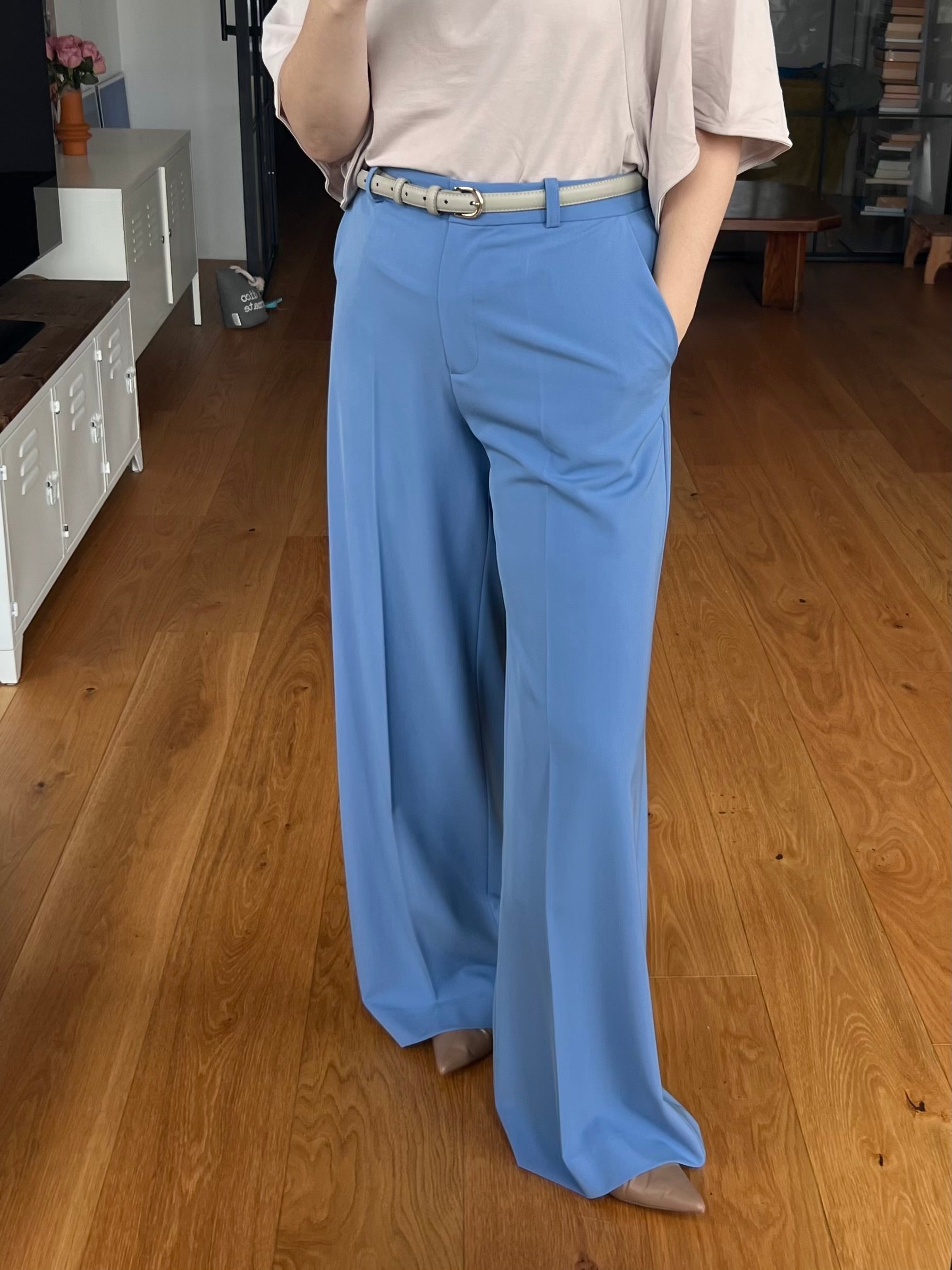Pantalone Palazzo Cobalto