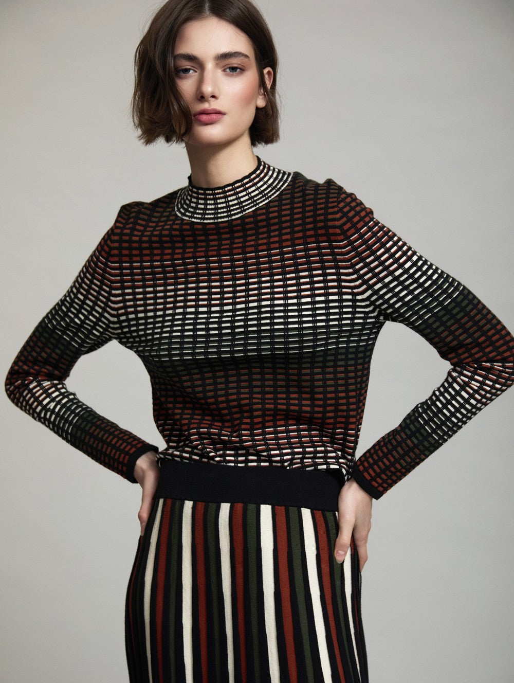 Intarsia Pullover