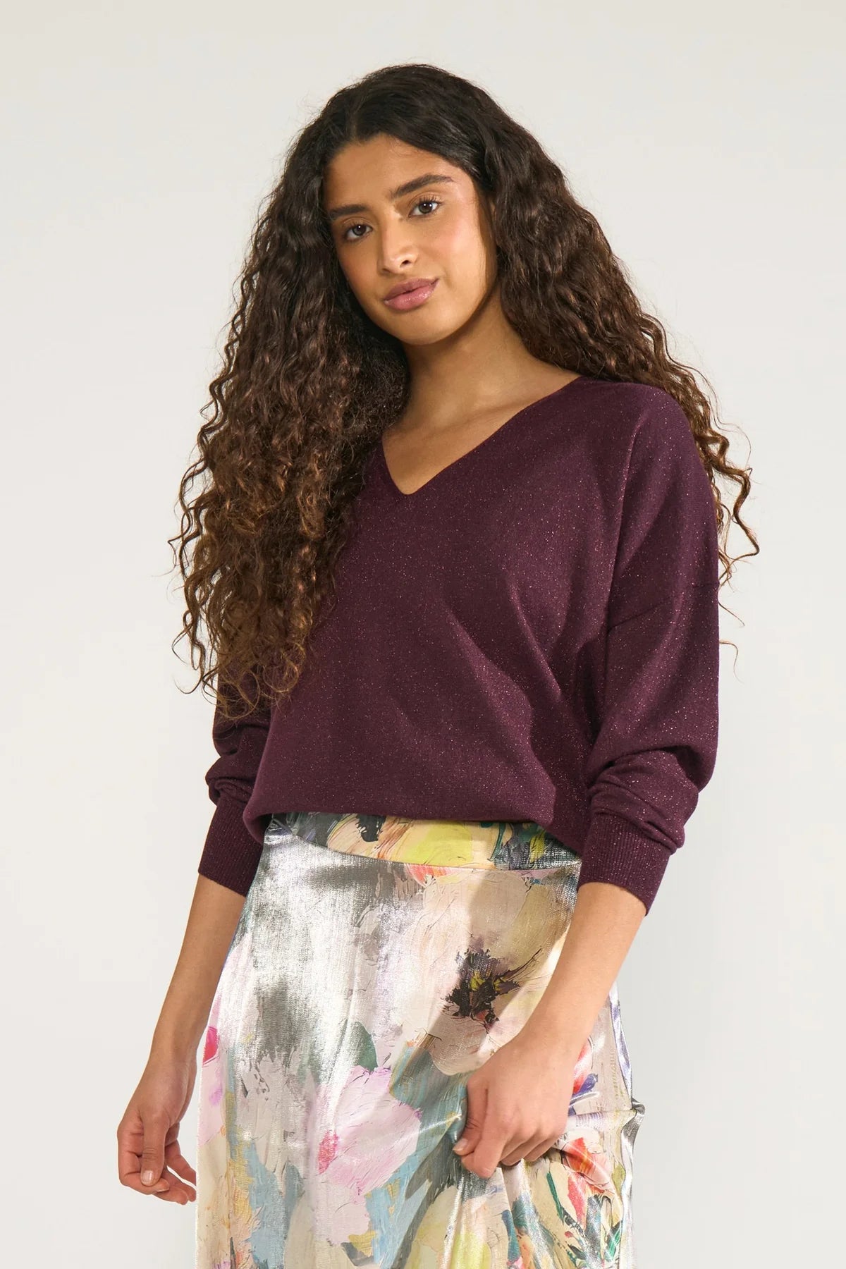 nudayletta v-neck pullover