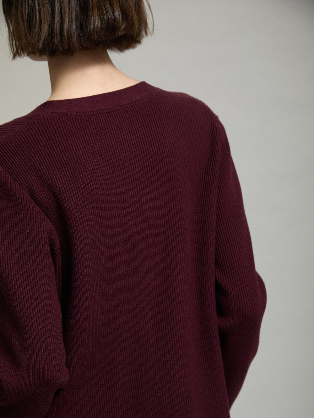 Englischer Colorblock Cardigan