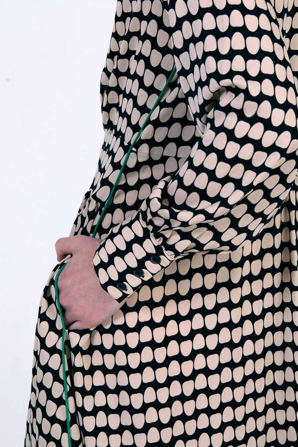 Kleid mit Polka-Dots