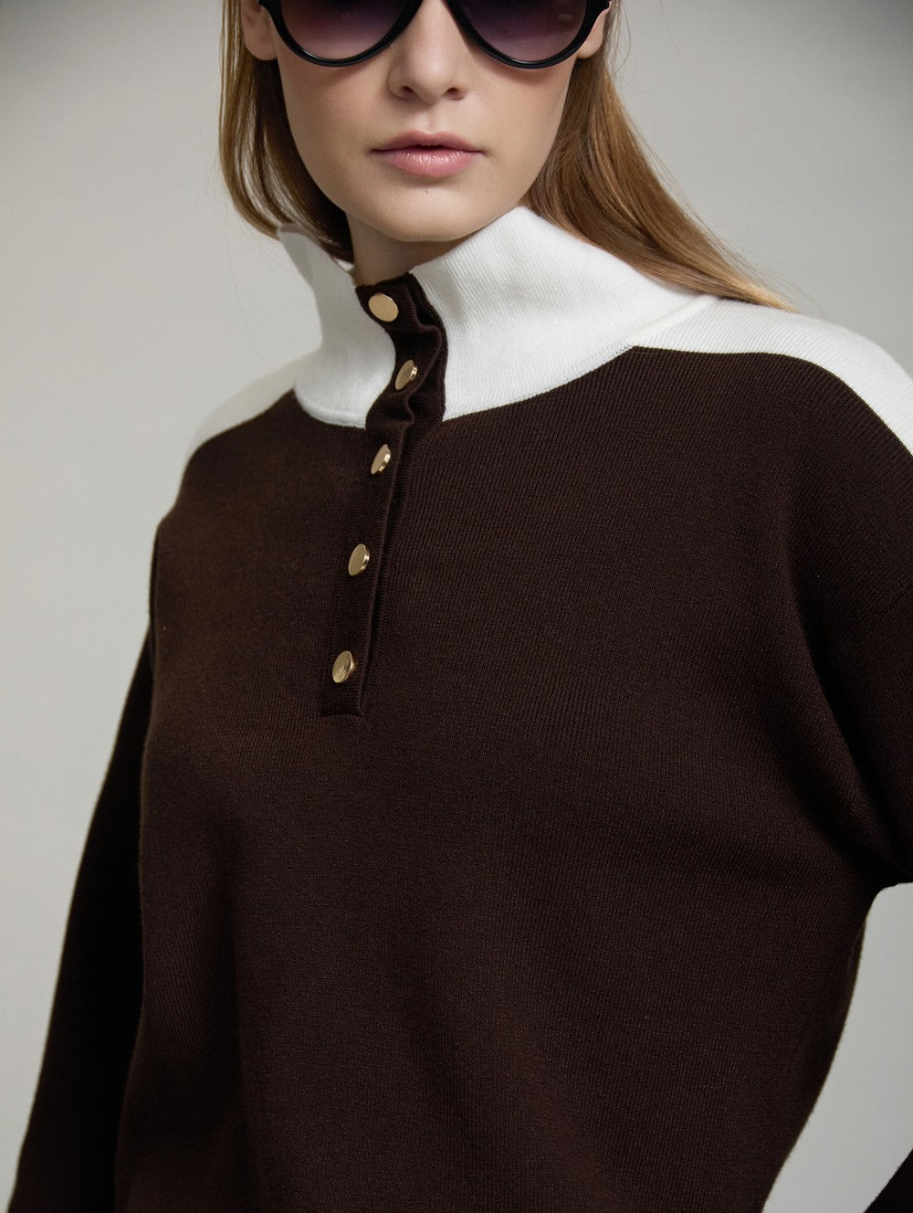 Two-Tone Pullover
