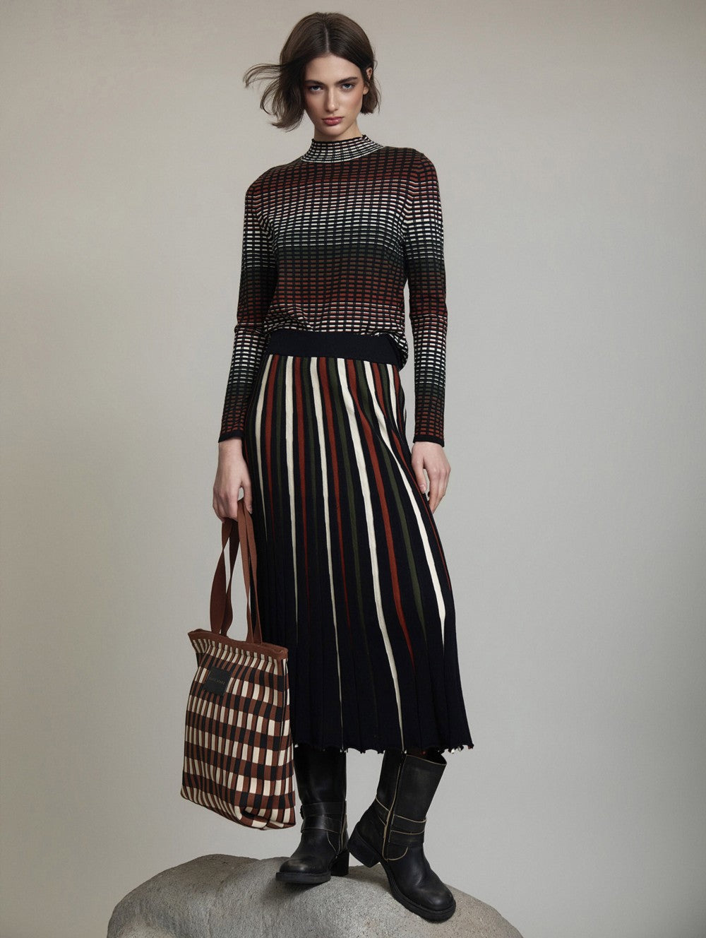 Intarsia Pullover