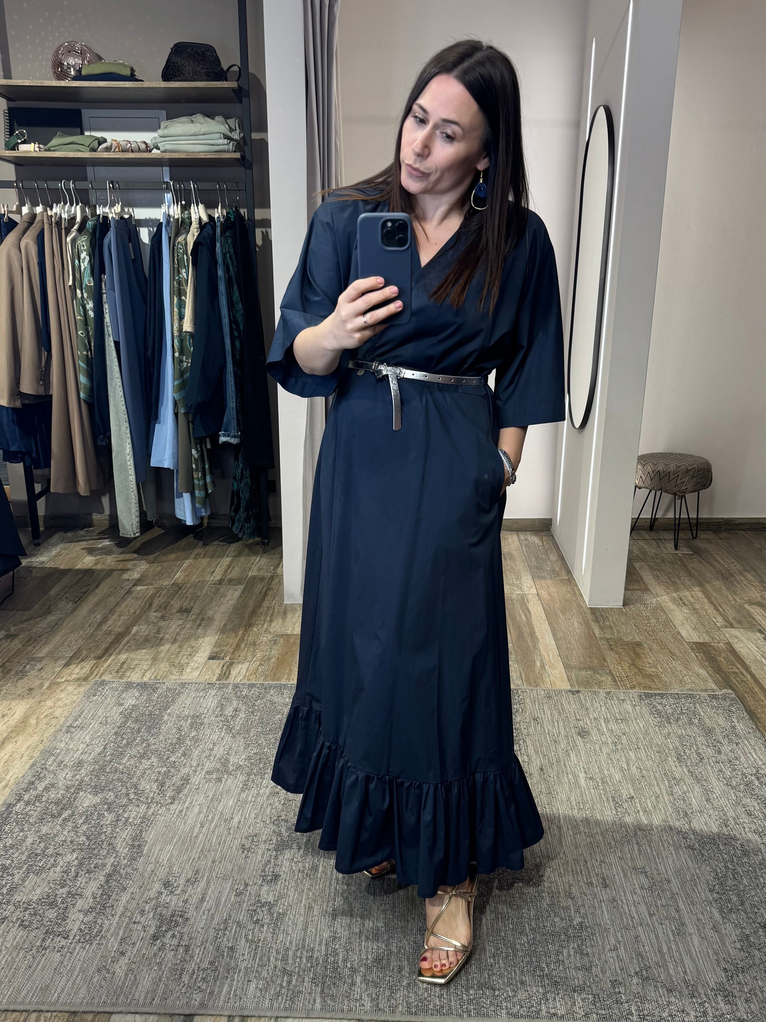Popelin Kleid