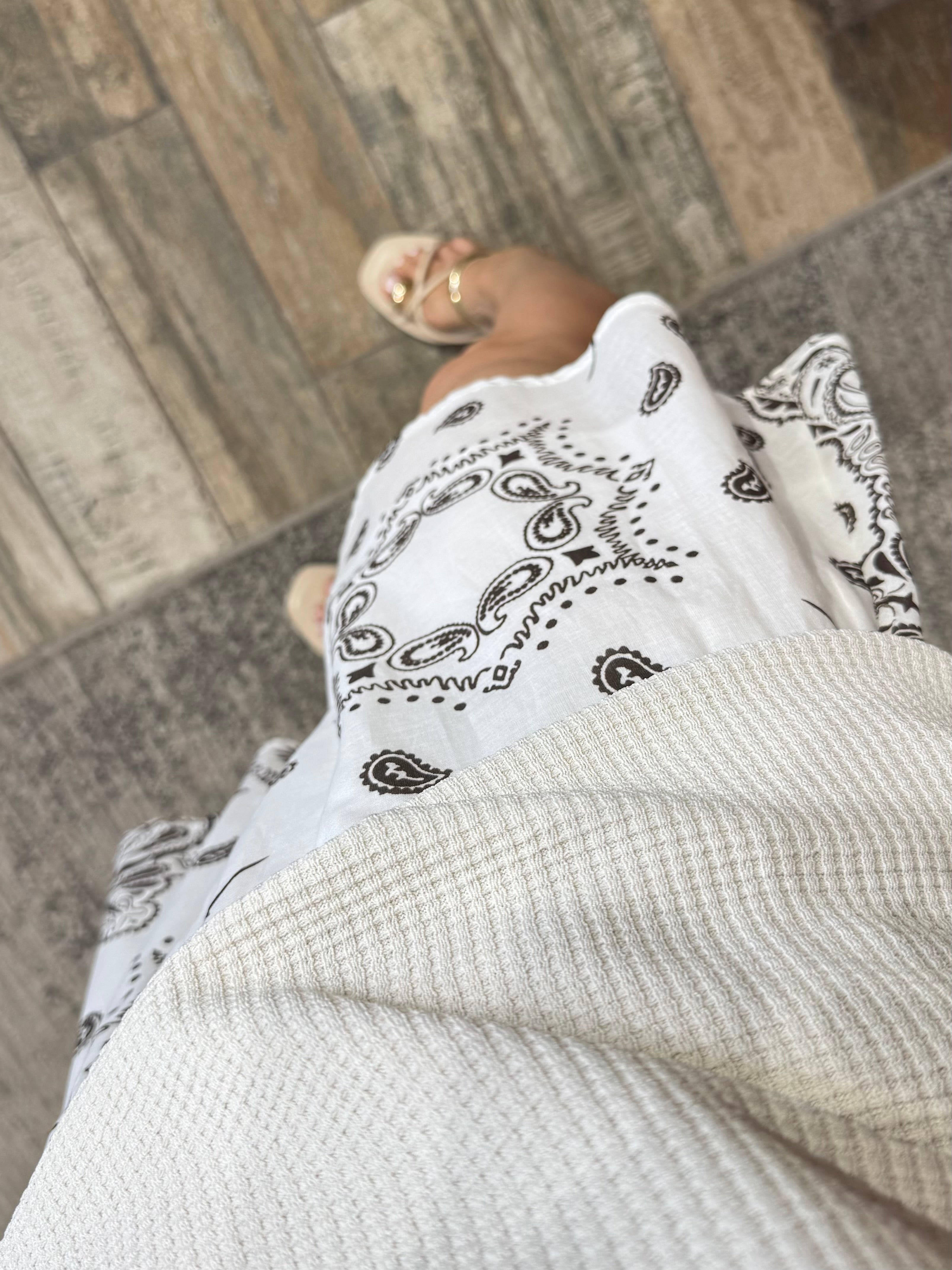 Shorts mit Paisley-Muster