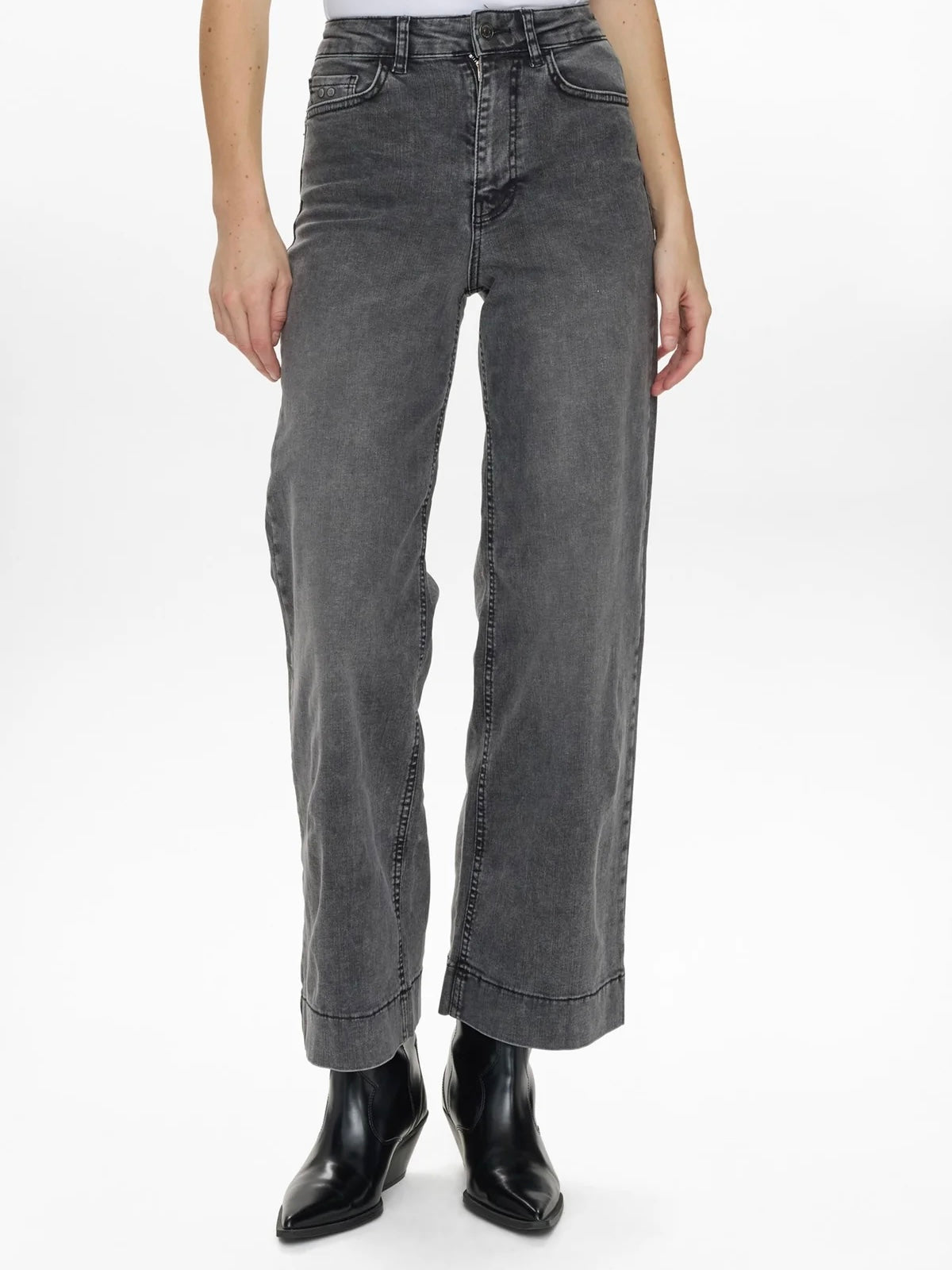 Nuparis Jeans Black Washed Denim