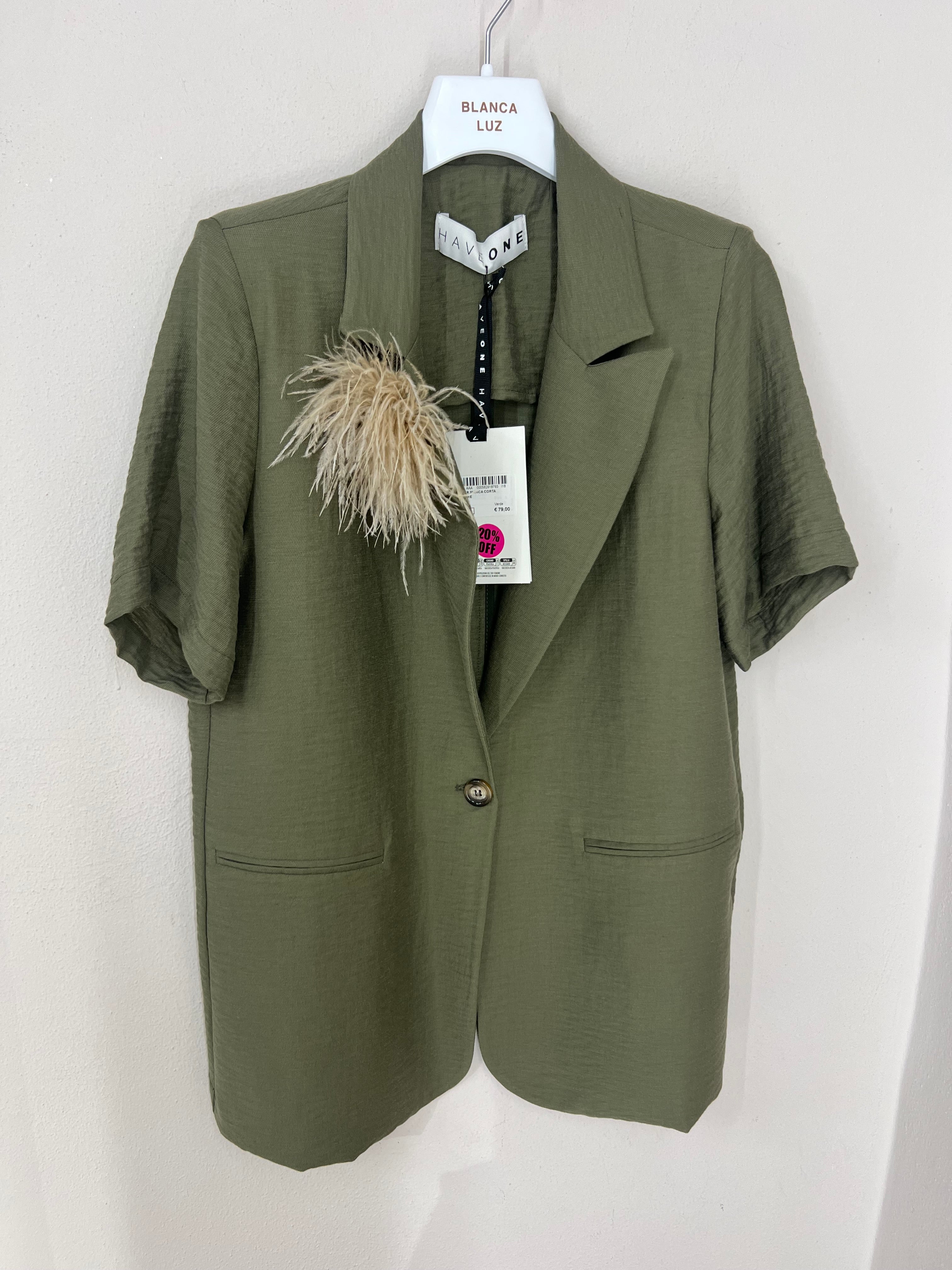 Blazer mit kurzen Ärmeln
