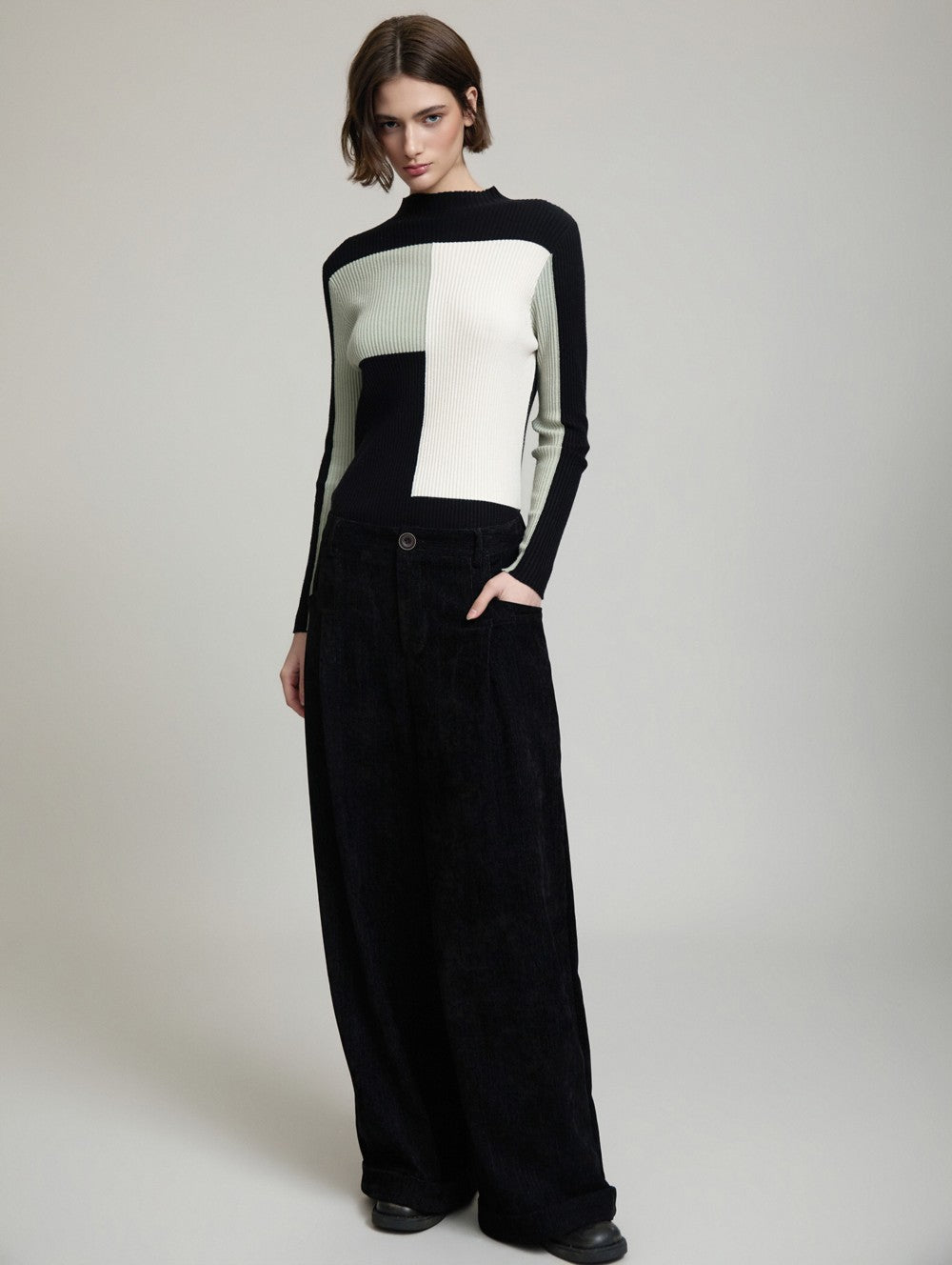Colorblock Pullover