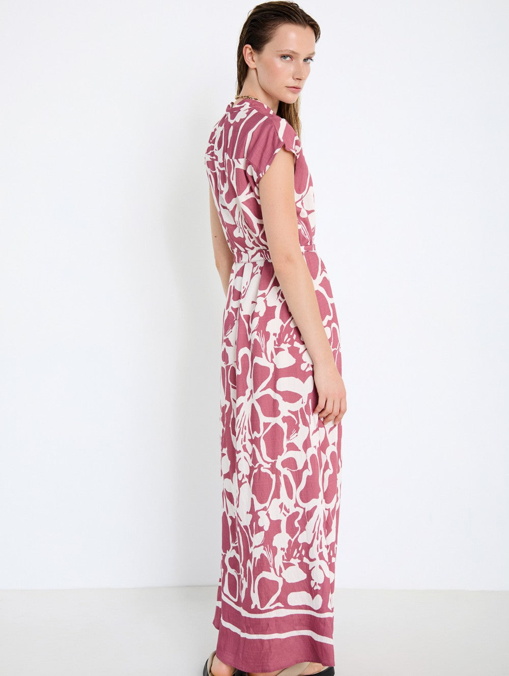 Kleid mit floralem Print