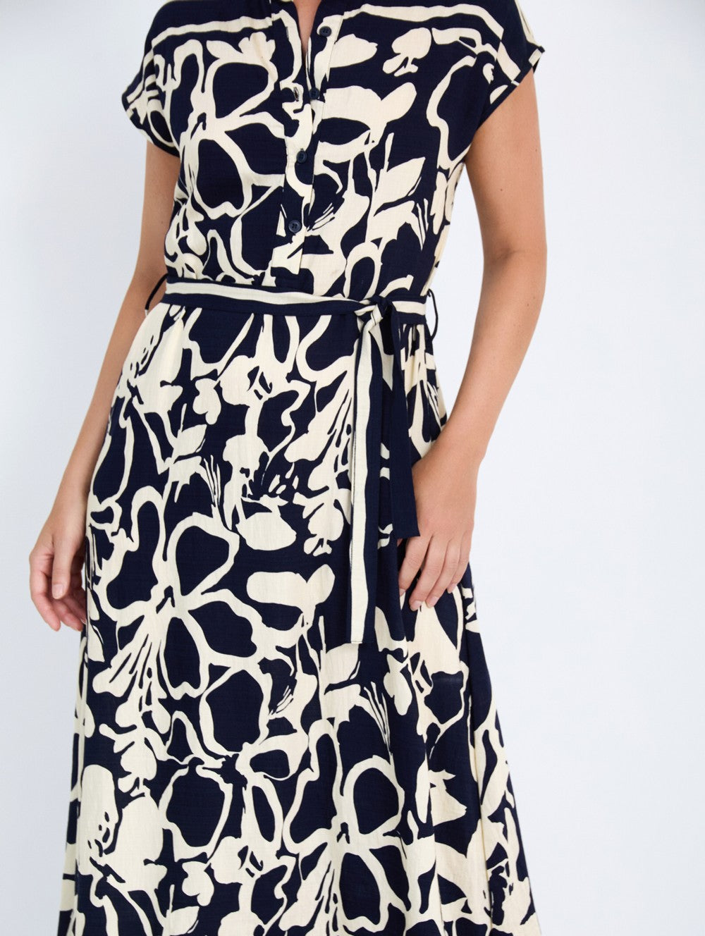 Kleid mit floralem Print