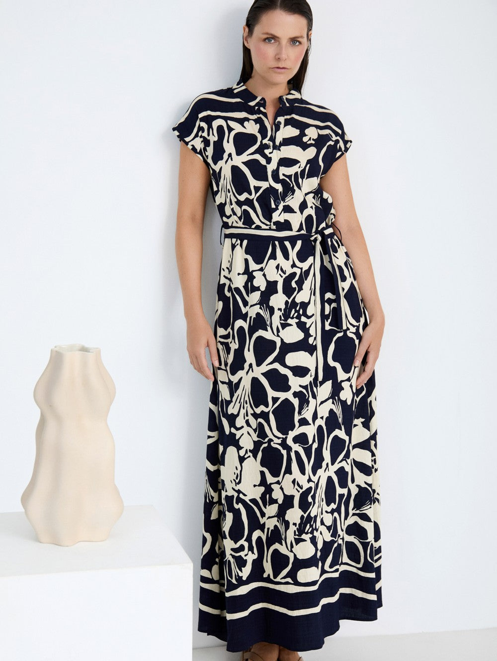 Kleid mit floralem Print