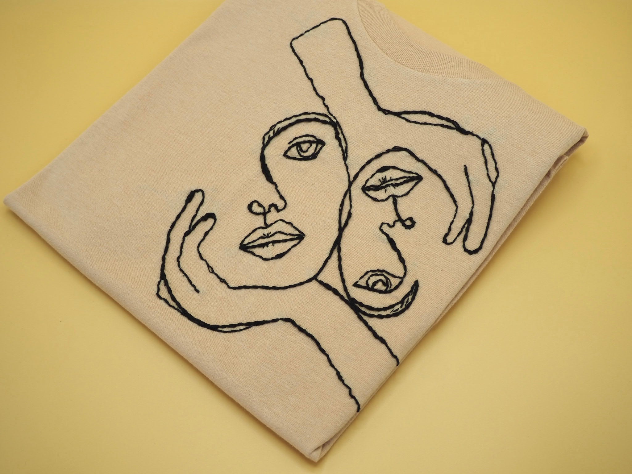 Maglietta FACES BEIGE