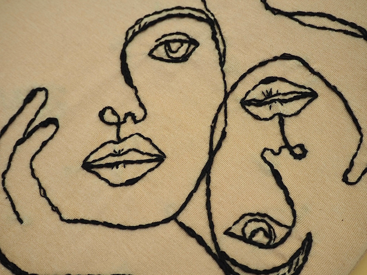 Maglietta FACES BEIGE