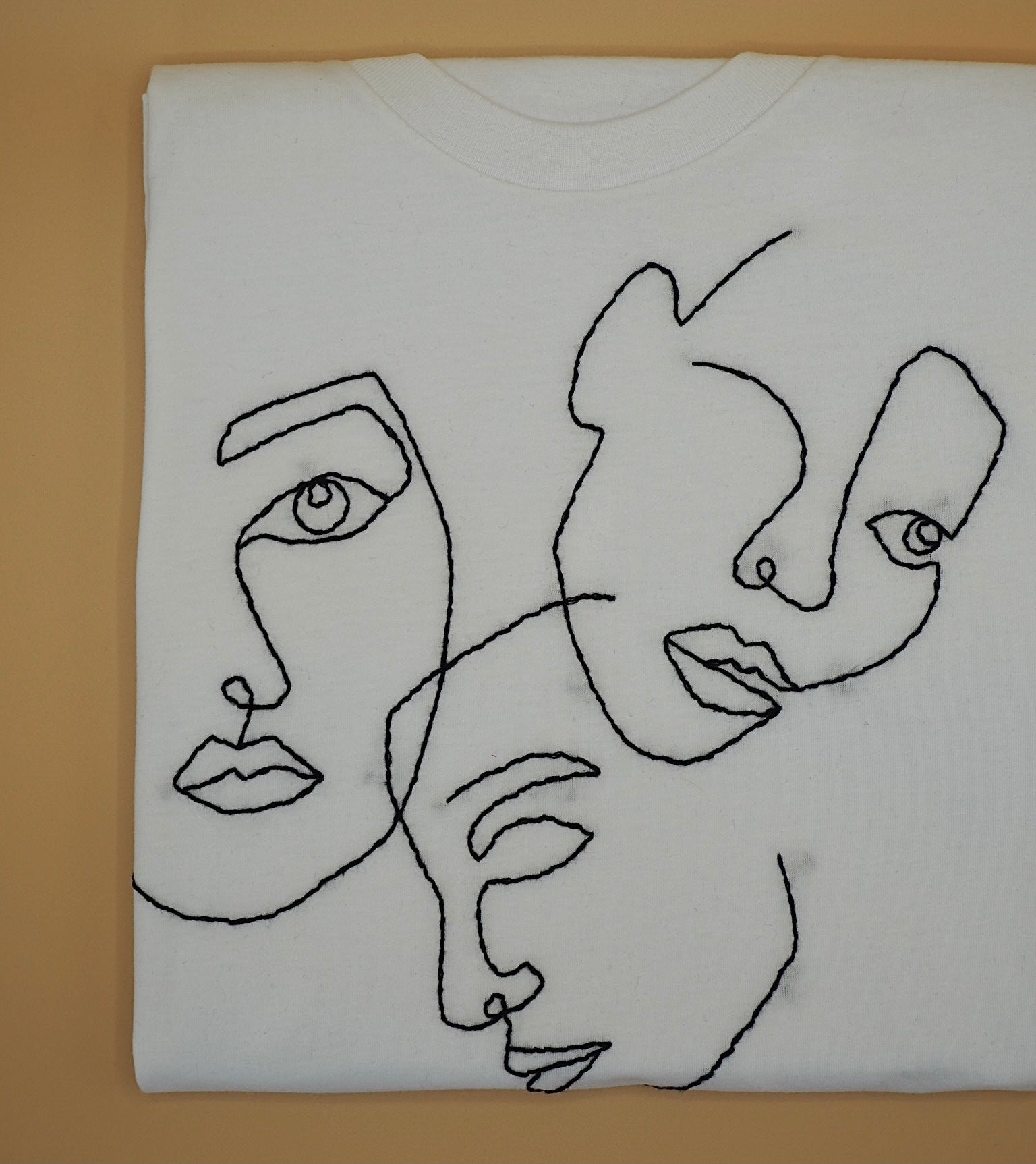 Maglietta FACES WHITE