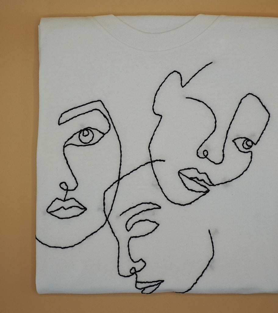 FACES WHITE Tshirt