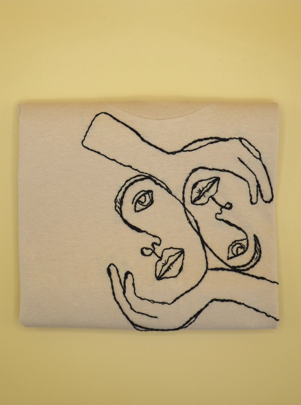 Maglietta FACES BEIGE