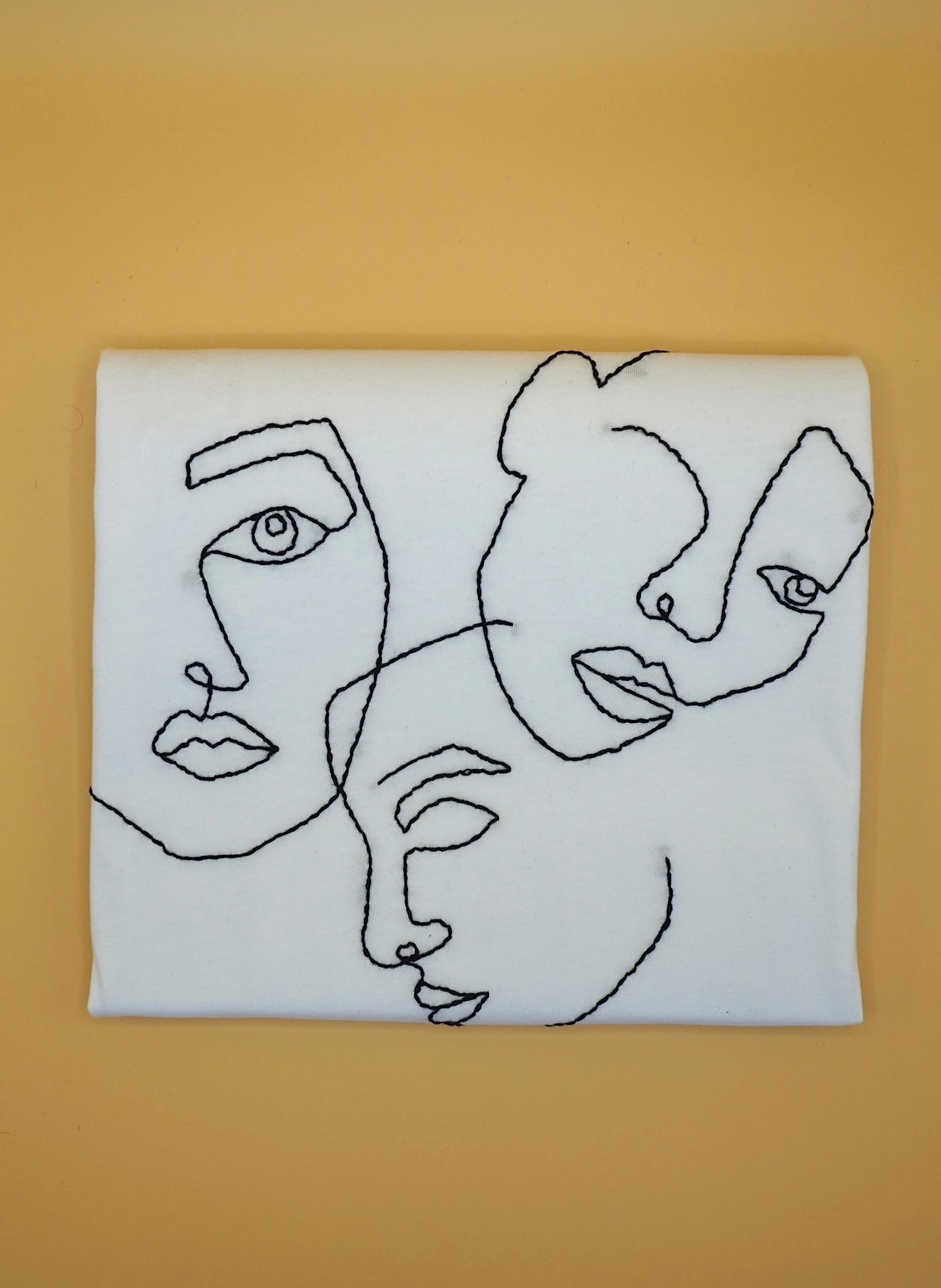 Maglietta FACES WHITE